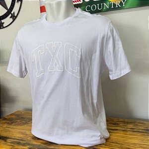 Camiseta Bordada TXC Branco