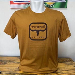 Camiseta Texas Edition Mostarda