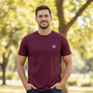Camiseta Básica TXC Vinho