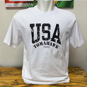 Camiseta Estampada Tomahawk Branca