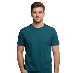 Camiseta Básica Austin Western Verde Água