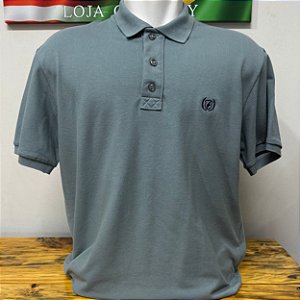 Polo Dock's Cinza Médio