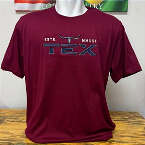 Camiseta Texas Edition Bordô