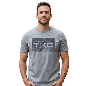 Camiseta Estampada TXC Cinza