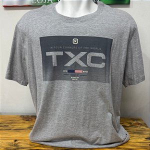 Camiseta Estampada TXC Cinza