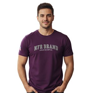 Camiseta Bordada NFR Roxa