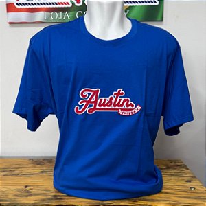 Camiseta Austin Western Azul Bic
