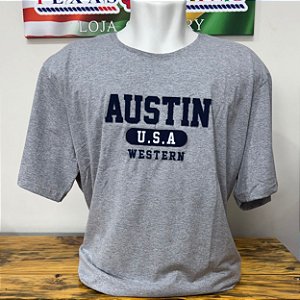 Camiseta Austin Western Cinza