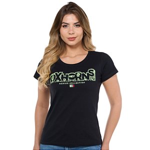 T-shirt Pedraria Ox Horns Preta