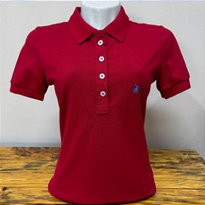 Polo Feminina Vermelha Austin Western
