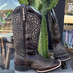 Bota Texana Franca Boots Mandala
