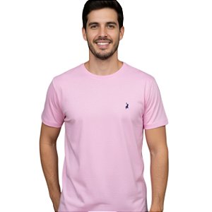 Camiseta Básica Austin Western Rosa