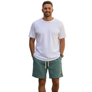 Bermuda Linho Verde Menta