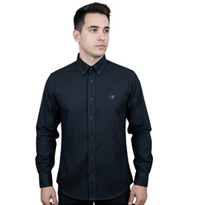 Camisa Manga Longa Okan Western Preto