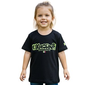 T-shirt Infantil México Ox Horns