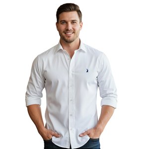 Camisa Manga Longa Austin Western Branca