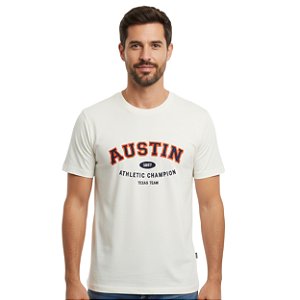 Camiseta Bordada Austin Western Off