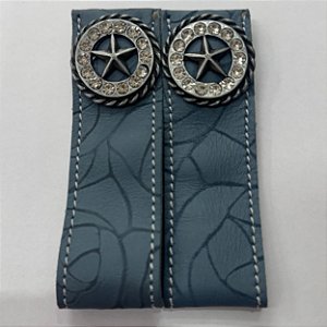 Protetor de Barra em Couro com Detalhes