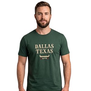Camiseta Bordada NFR Verde