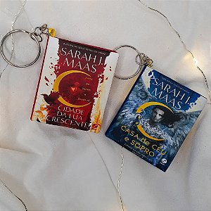 Chaveiro literário de Cidade da lua crescente