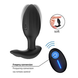 PLUG SILICONE COM VIBRO