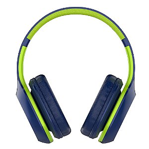 Fone de Ouvido Xtrax Groove Bluetooth Azul / Verde - Comtec Acessórios