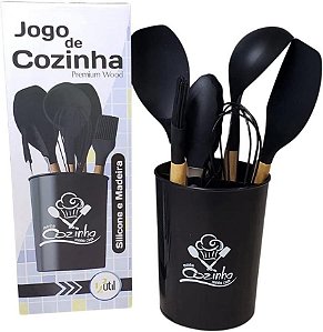 Peça de Xadrez em Cerâmica Preto Fosco - Rei 32x11 :: Primavera Design