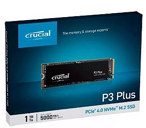 SSD CRUCIAL P3 PLUS 1TB NVME M.2 2280