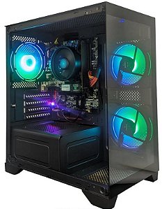 COMPUTADOR GAMER CERTOX STREAM AMD AQ 1015 TC DUAL CHANNEL AMD RYZEN 7 5700G RADEON GRAPHICS 16GB DDR4 512GB SSD C/3 FANS WINDOWS 11 + OFFICE 2021