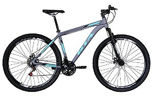 Bicicleta Aro 29 Gta Start Alumínio 21v Freios a Disco Hidráulicos Garfo com Suspensão