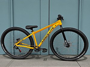 Bicicleta Aro 29 Absolute Nero 5 Freeride K7 Single Freio Hidraulico Shimano MT200 Garfo Rigido