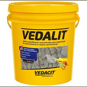 Vedalit Aditivo Plastificante 18L Vedacit