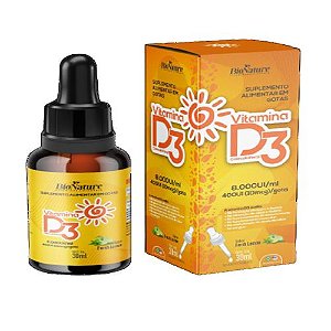 BioNature - Vitamina D3 30 ml Gotas Oleosas