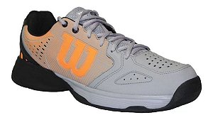 Tênis Modelo K Tour Masculino Cinza/laranja - Wilson