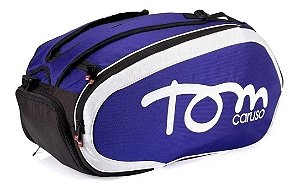 Raqueteira De Beach Tennis Tom Caruso Tour - Azul E Branco