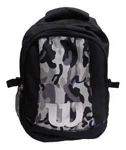 Mochila Com Porta Notebook 28l Wilson - Preto / Cinza
