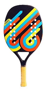 Raquete De Beach Tennis Camewin Mod. Hysen Ss1 - Carbono