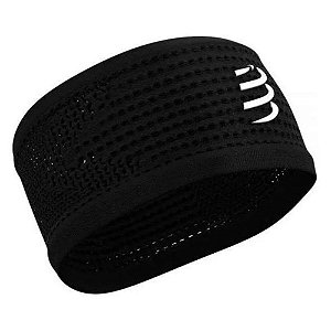 Faixa Cabeça Headband On/off Compressport Triathlon - Preto