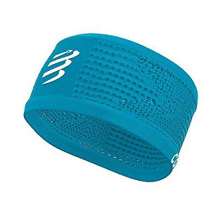 Faixa Cabeça Headband On/off Compressport Triathlon - Azul