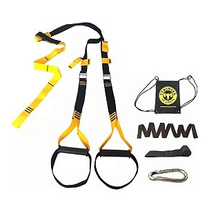 Fita Treinamento Suspenso Tipo Trx C/ Presilha - Be Stronger
