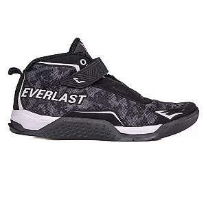 Tênis Everlast Modelo Cave HI Preto Cinza - Cross Training