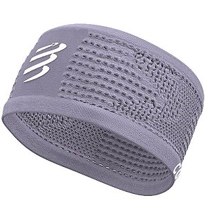 Faixa Cabeça Headband Compressport Triathlon Lilás