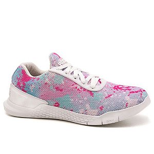Tênis Rock Fit Grip 3 Collors Sola Branca Cross Training