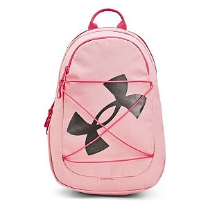 Mochila Under Armour Hustle Play 14L Treinos Dia a Dia Rosa