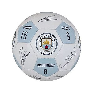 Bola Futebol Clube Manchester City Assinaturas Jogadores