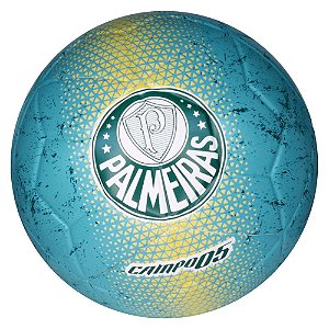Bola Futebol Nº 5 Palmeiras Campo Gramado Verde Agua Macia