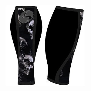 Caneleira Neoprene 5mm Acction Brasil Skull Hell Cross LPO