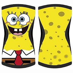 Joelheira Neoprene 7mm Acction Brasil Bob Esponja Cross LPO