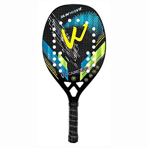 Raquete Beach Tennis Camewin Modelo Sunwave 100% Carbono 3k