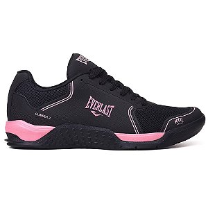 Tênis Everlast Climber 3 Feminino Cross Training Preto Rosa